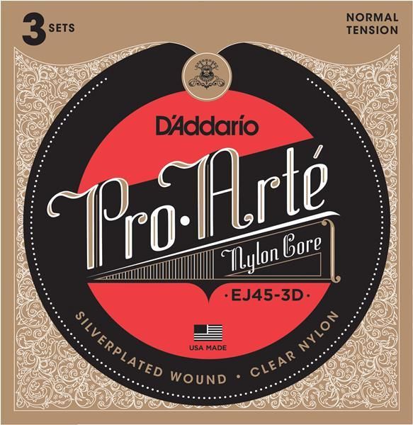 D'Addario ej45-3d-Normal tension Classical Nylon