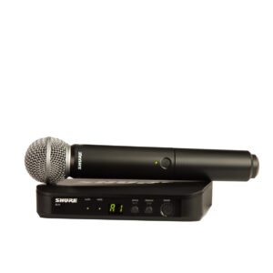 SHURE BLX24/SM58-H9 Handheld Wireless Microphone System