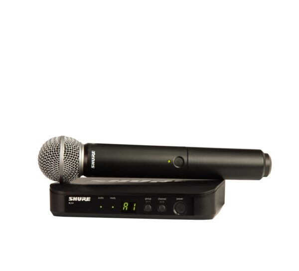 SHURE BLX24/SM58-H9 Handheld Wireless Microphone System