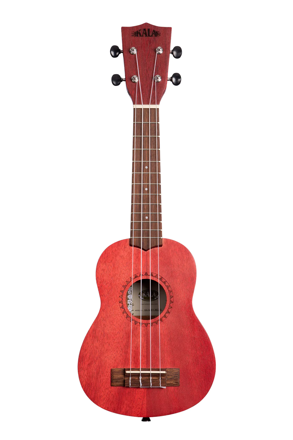 KALA KA-MRT-RED-S Soprano Meranti wood ukulele