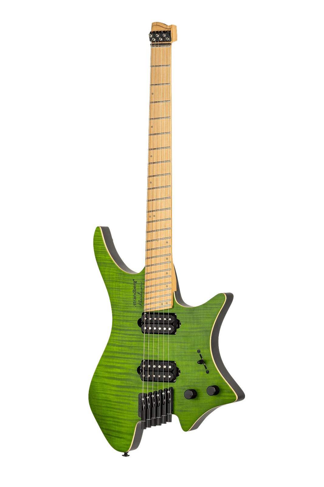 Strandberg Standard NX6 Maple Flame Green