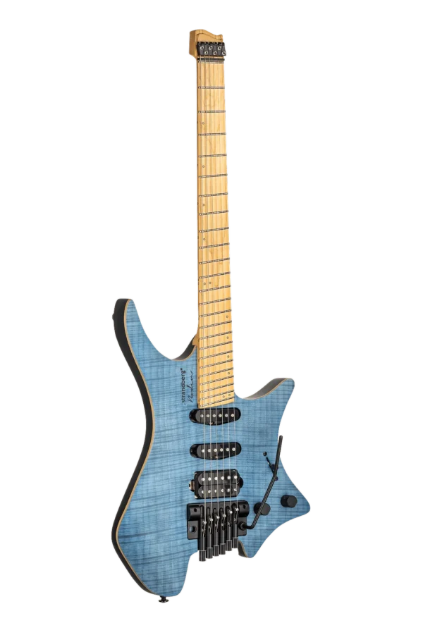 Strandberg Standard NX6 Tremolo Maple Flame Blue