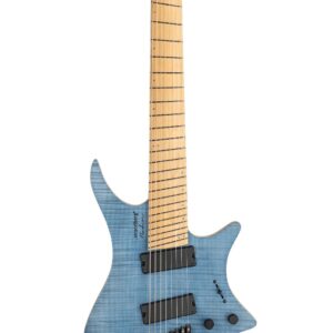 Strandberg Standard NX8 Maple Flame Blue Ergonomic Electric Guitar