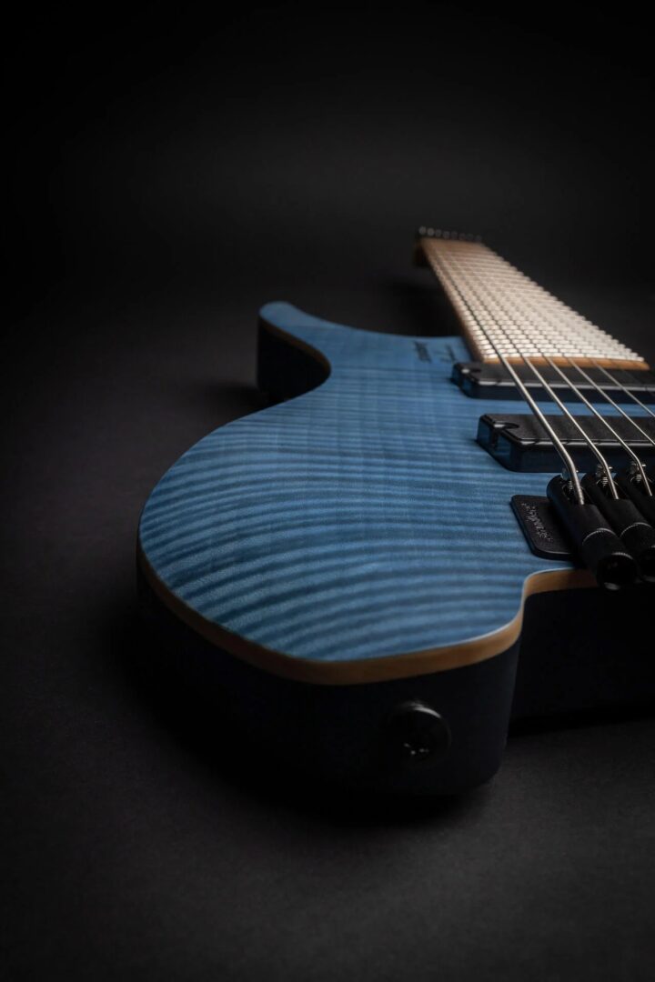 Strandberg Standard NX8 Maple Flame Blue Electric Guitar