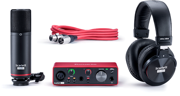 Focusrite Solo 3Gen Studio Bunble